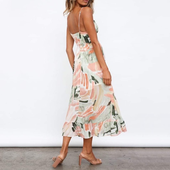 Brush Stroke Dress - Picture 3 of 6